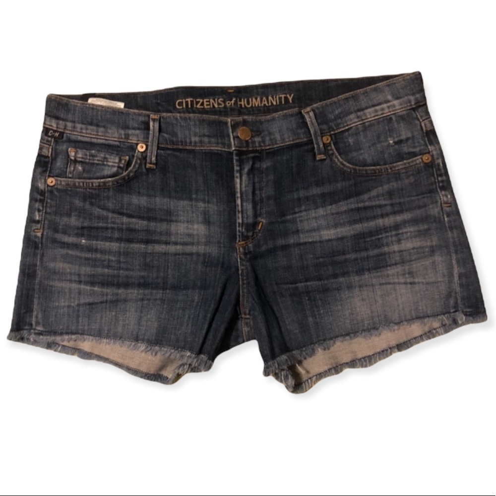 Citizens of Humanity, Ava Cut Off Premium Denim Short BNWOT